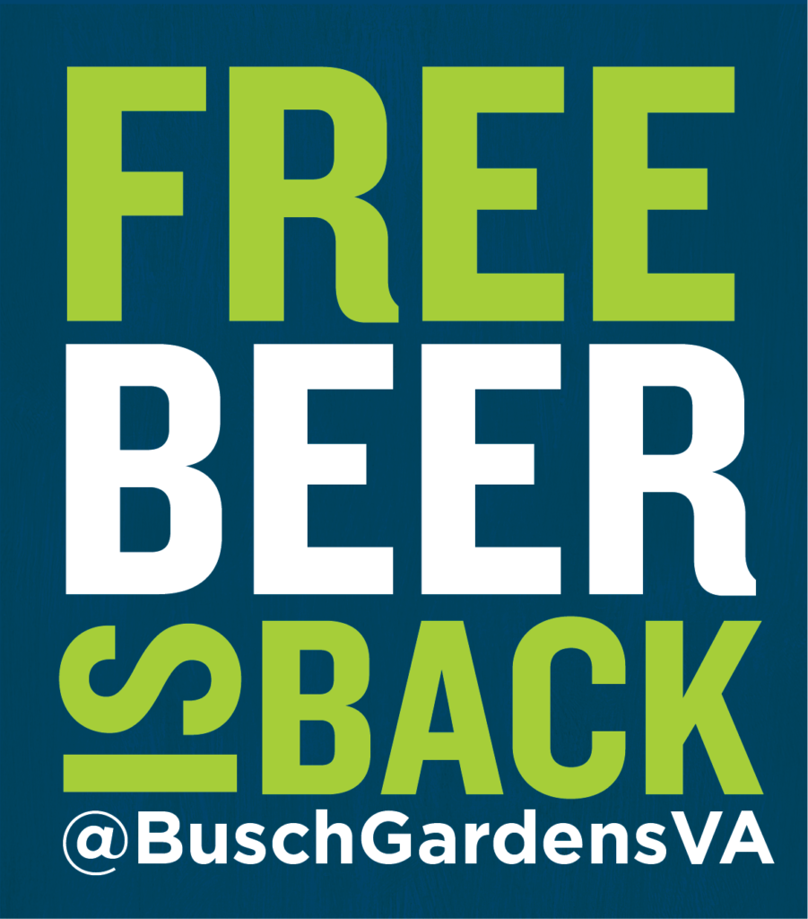 Busch Gardens Williamsburg Opens March 23 With Free Beer For