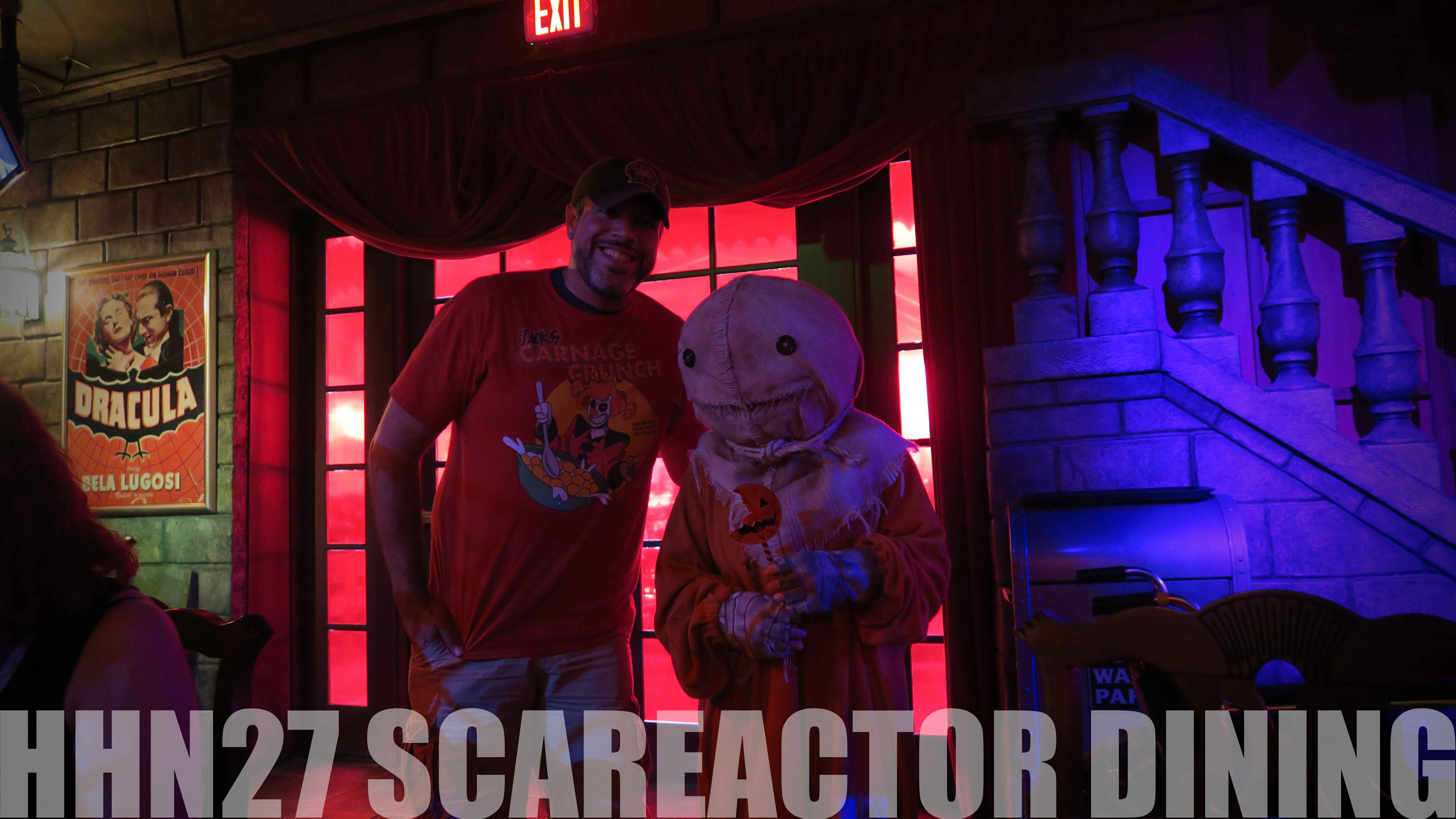 Halloween Horror Nights 27 Scareactor Dining Universal Studios