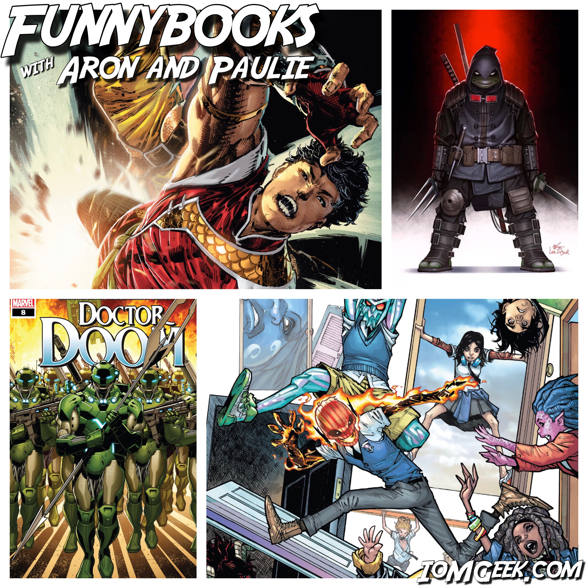 TMNT’s Last Ronin, Shang Chi, Doctor Doom and Sean Connery!