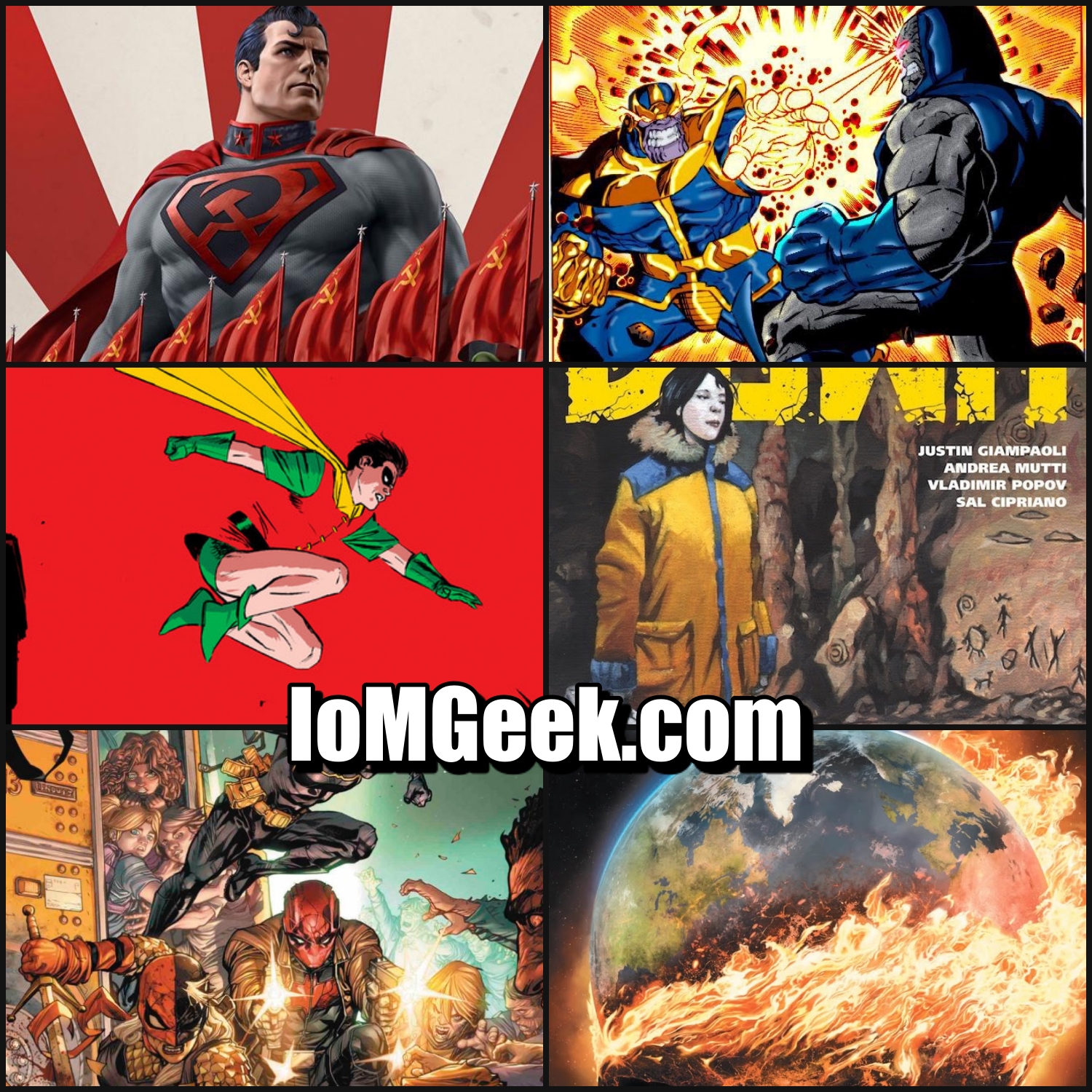 Funnybooks chats Superman Red Son, Robin, The Resistance, DCEased, and Crossover March Madness, Part 3!