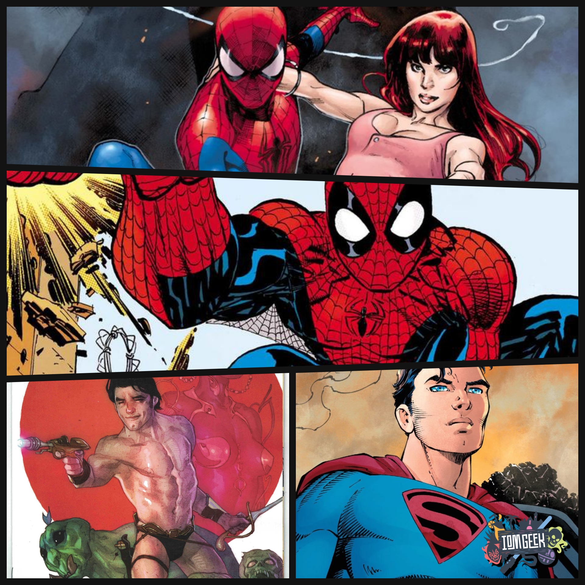 Spider-Man Announcements, Superman: Year One, and Warlord of Mars Attacks!