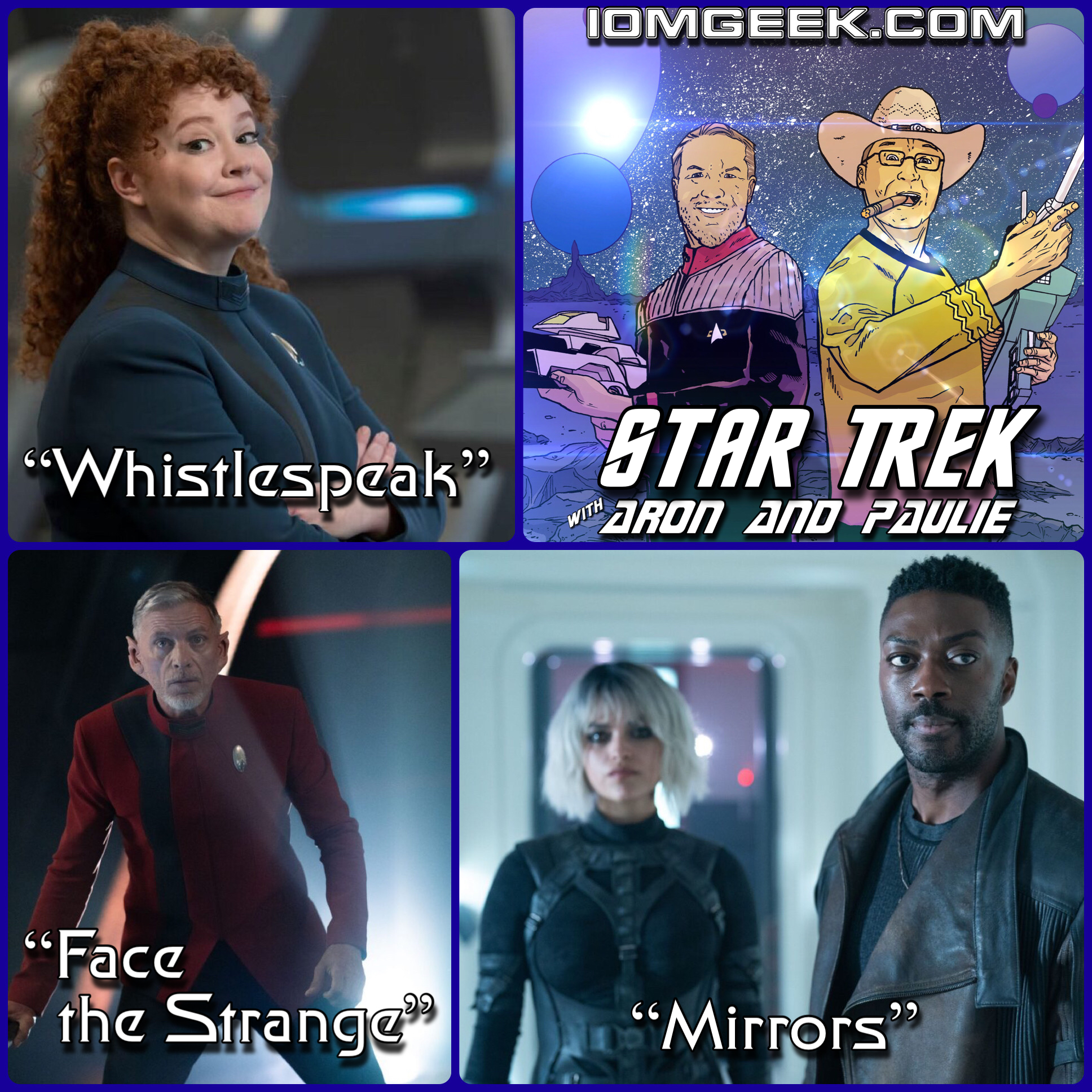 Face the Strange in the Mirrors while you Whistlespeak (Disco S5, Eps 4-6)
