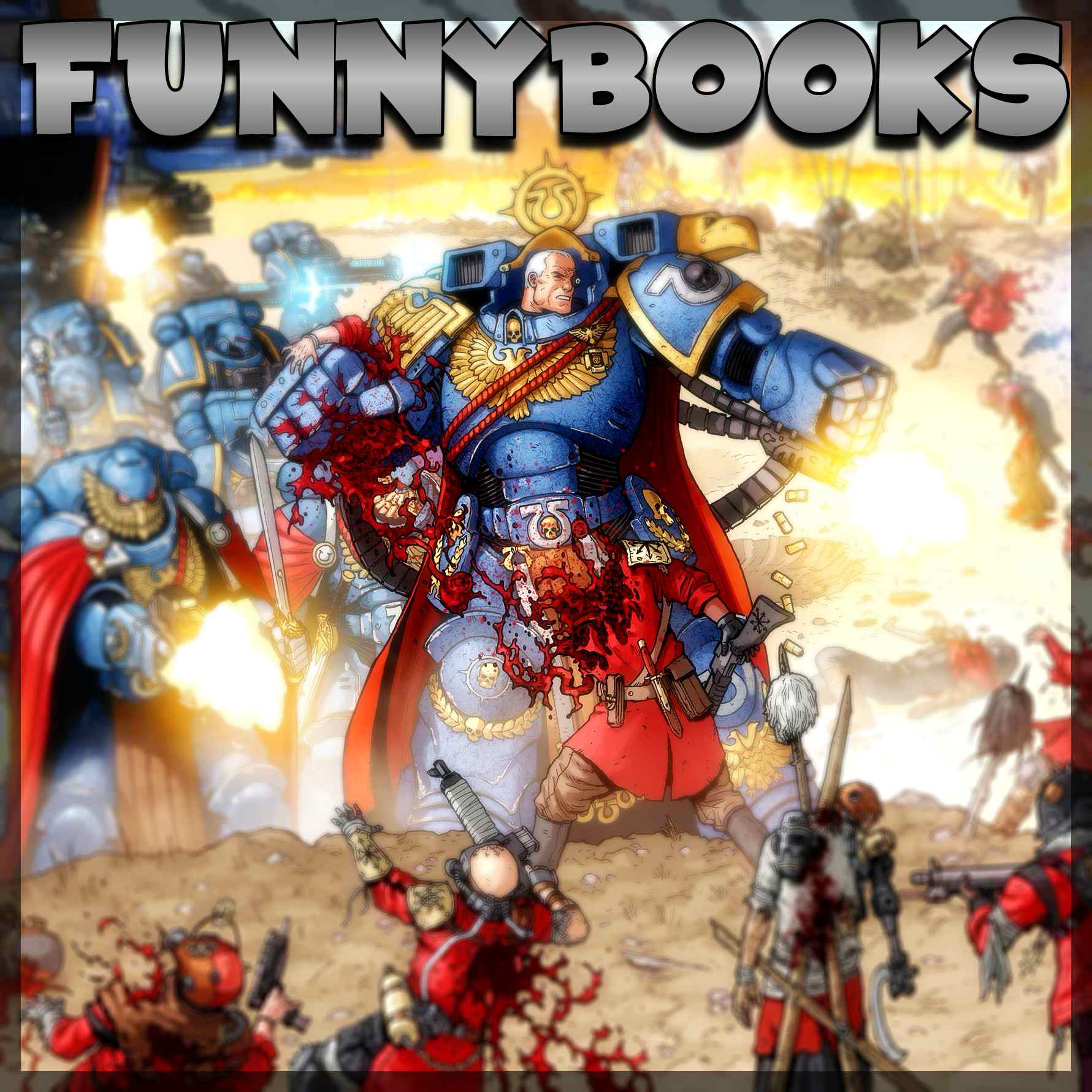 Andrew Returns to FUNNYBOOKS to Discuss Warhammer 40K: Marneus Calgar!